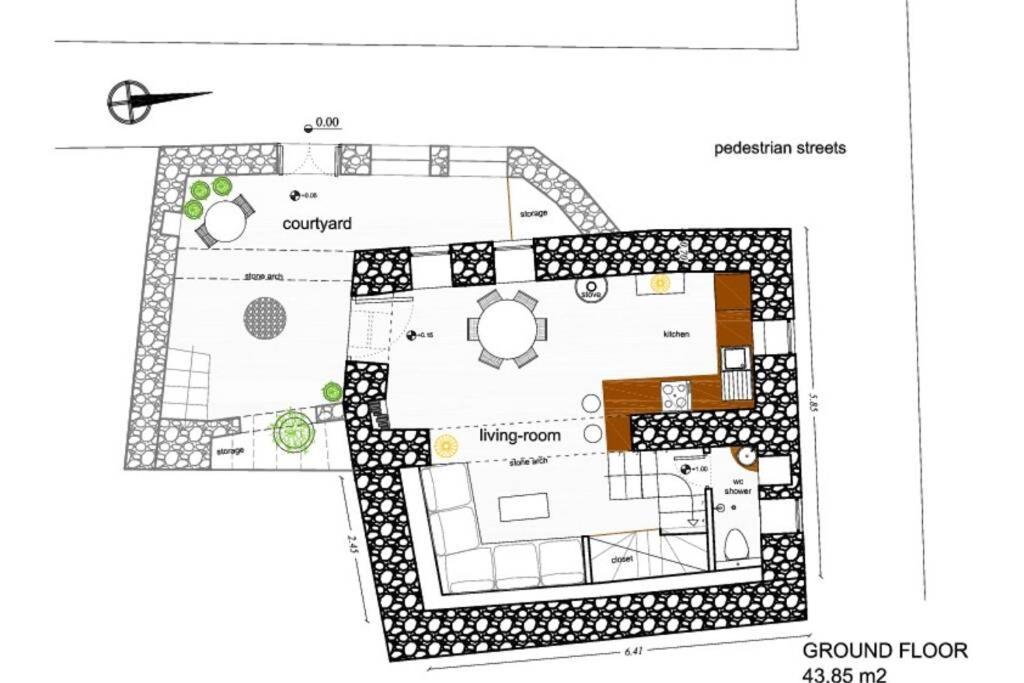 Chora Elegant Traditional House Amorgos Buitenkant foto